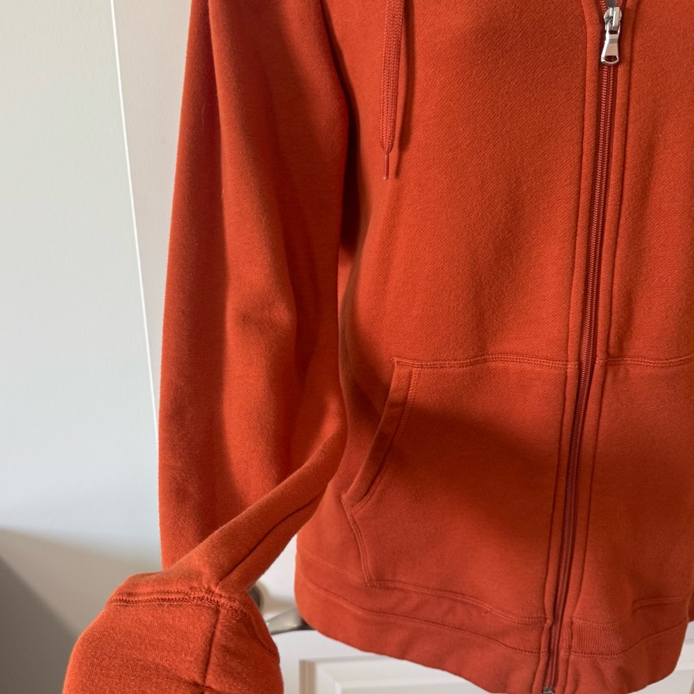 Tek Gear Burnt Orange Fleece Zip-Up - Picture 3 of 8